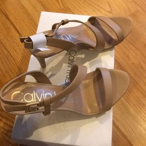 Calvin Klein dress sandals